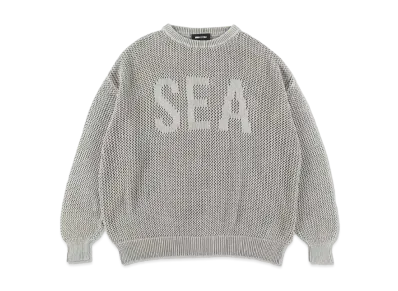 WIND AND SEA Mesh Knit "Ivory"