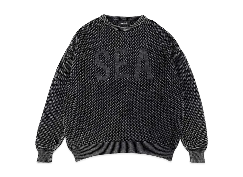 WIND AND SEA Mesh Knit "Black"