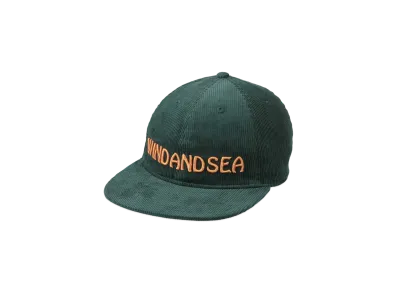 WIND AND SEA Corduroy Logo Cap "Green"