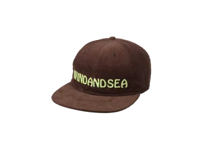 WIND AND SEA Corduroy Logo Cap "Brown"