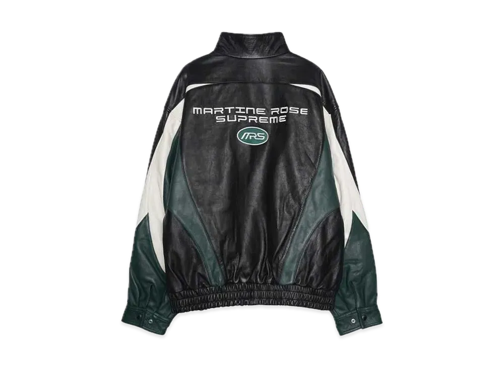 Supreme x Martine Rose Leather Jacket "Black"