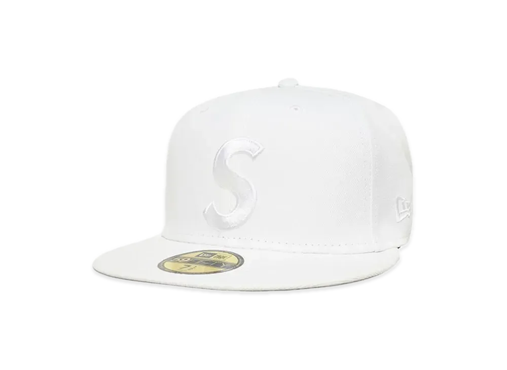 Supreme Screw Ball S Logo New Era "White"