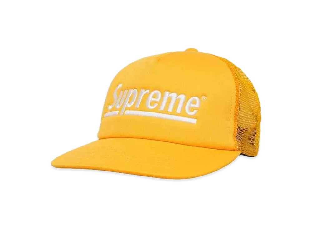 Supreme Underline Mesh Back 5-Panel "Gold"