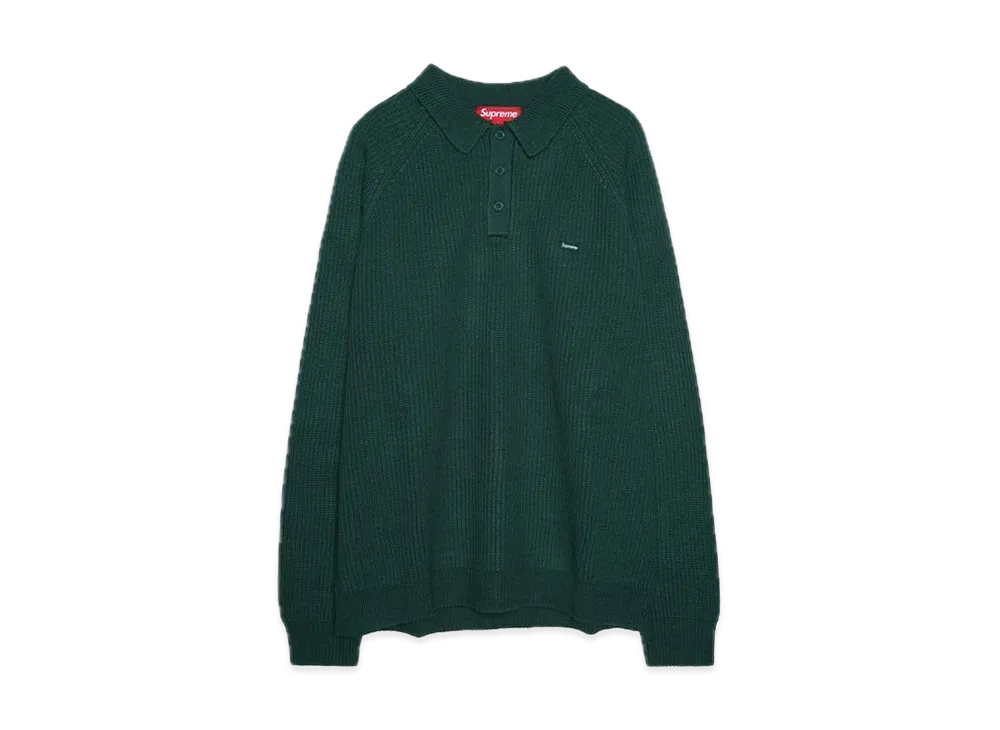 Supreme Small Box Polo Sweater "Green"