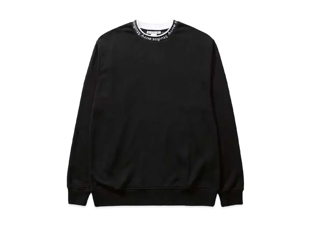 Acne Studios Fulton Logo Sweatshirt "Black"