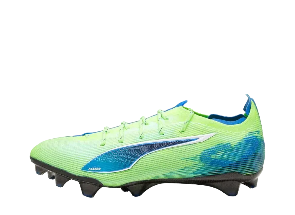 プーマ ウィメンズ ウルトラ5 カーボン FG "フィジーアップル/プーマホワイト/ブルーメイジング"