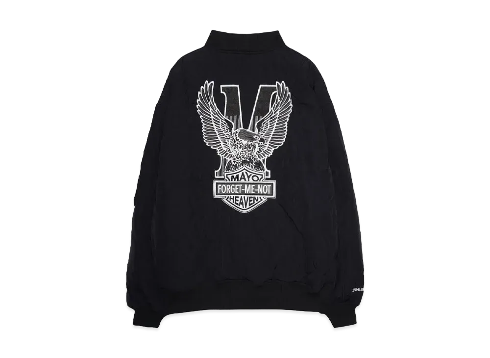 MAYO EAGLE EMBROIDERY NYLON JKT "BLACK"
