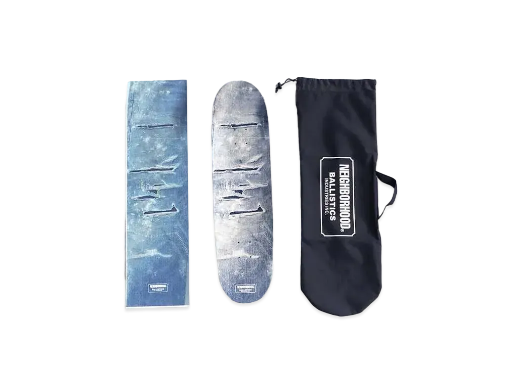 NEIGHBORHOOD x Ballistics Deck&Case&Decktape "Denim/Black"