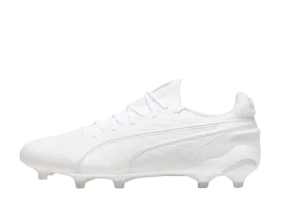 Puma King Ultimate FG/AG "Puma White/Puma Silver"