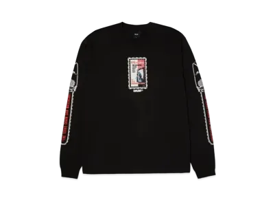 HUF x Texas Chainsaw Massacre Dual Chain L/S Tee "Black"