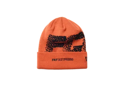 NEW ERA x SHINKNOWNSUKE Fat Cut Press Basic Cuff Knit "Burnt Orange"
