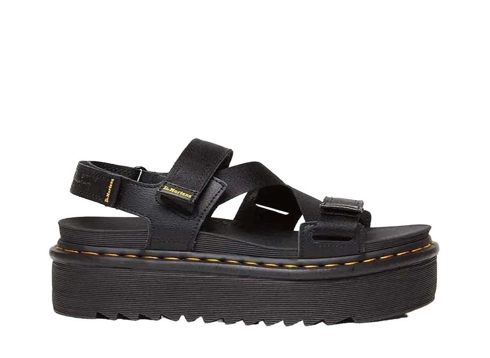 ドクターマーチン ウィメンズ キンバー2 マルチストラップサンダル "ブラック"