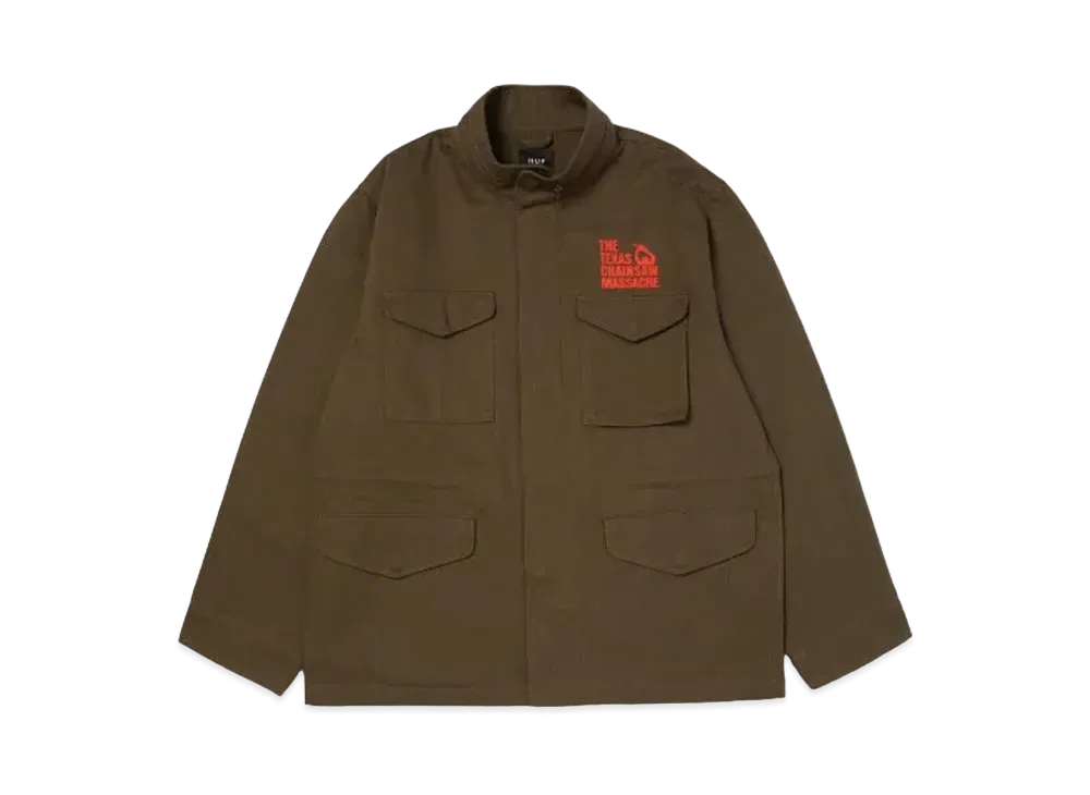 HUF x Texas Chainsaw Massacre M64 Military Jacket "Green"