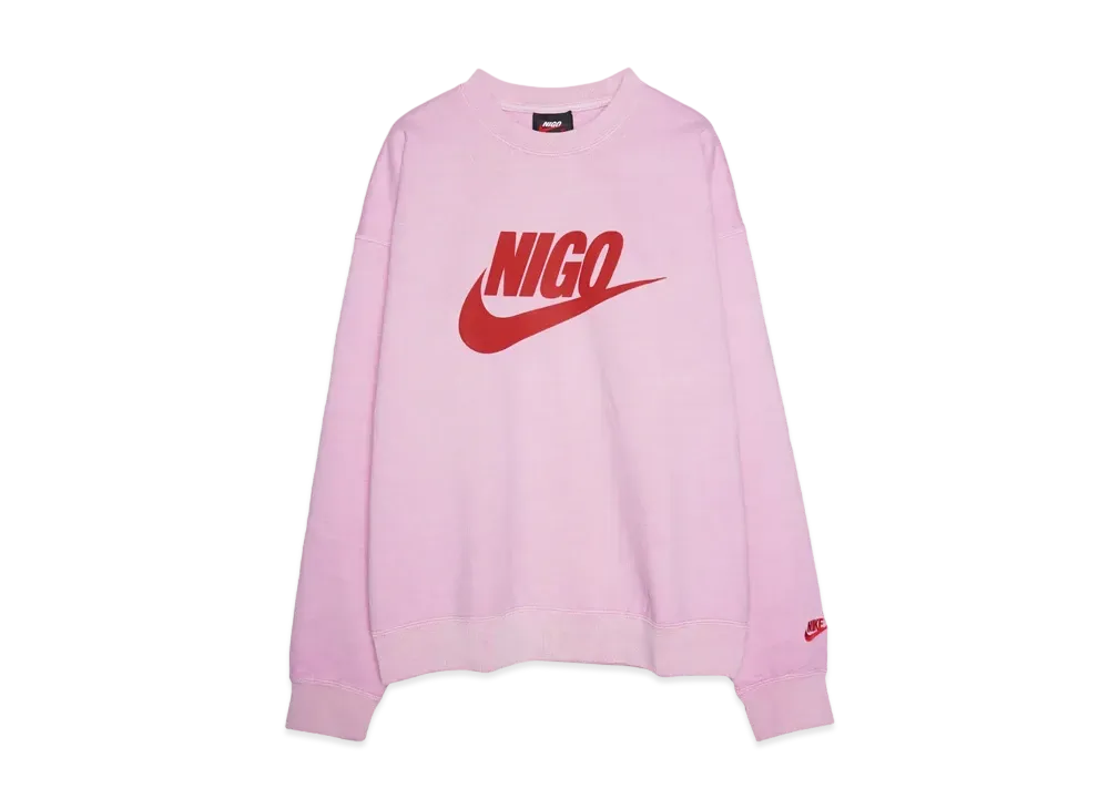 NIGO x Nike NRG Crew Fleece "Pink"(NIGO)