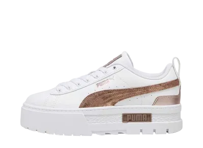 Puma Women's Mayze Glam "Puma White/Dark Clove"