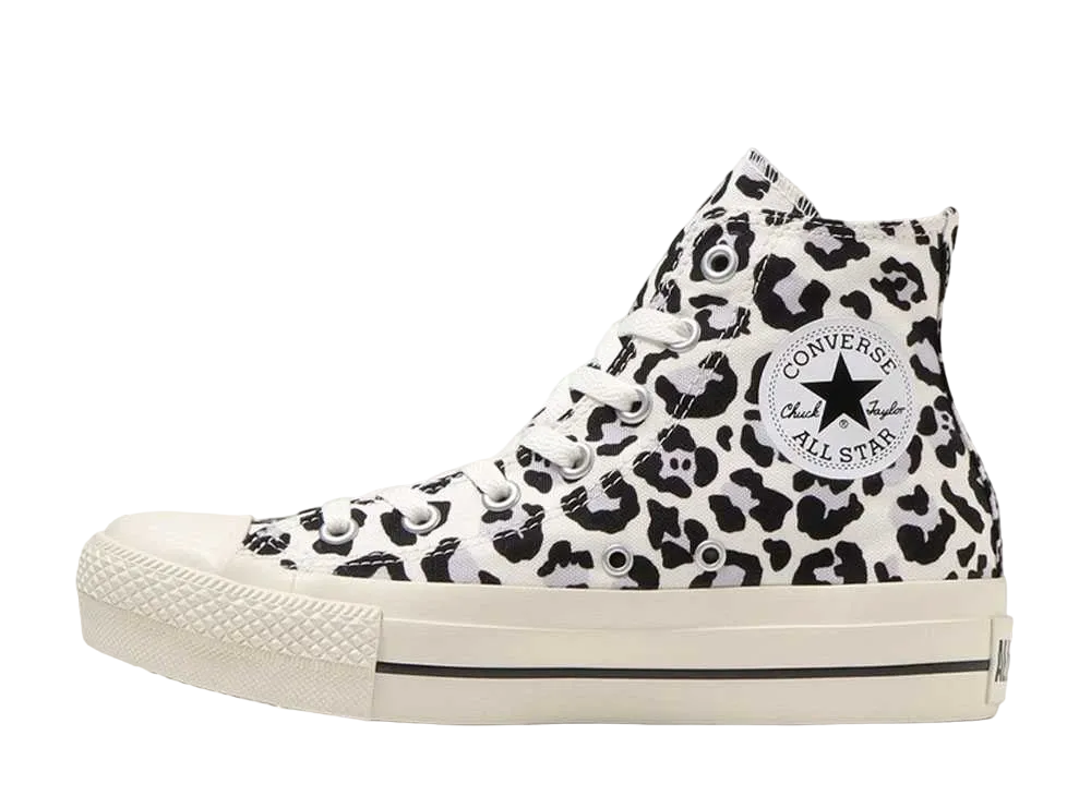 Converse All Star PLTS Monoleopard Hi "White"