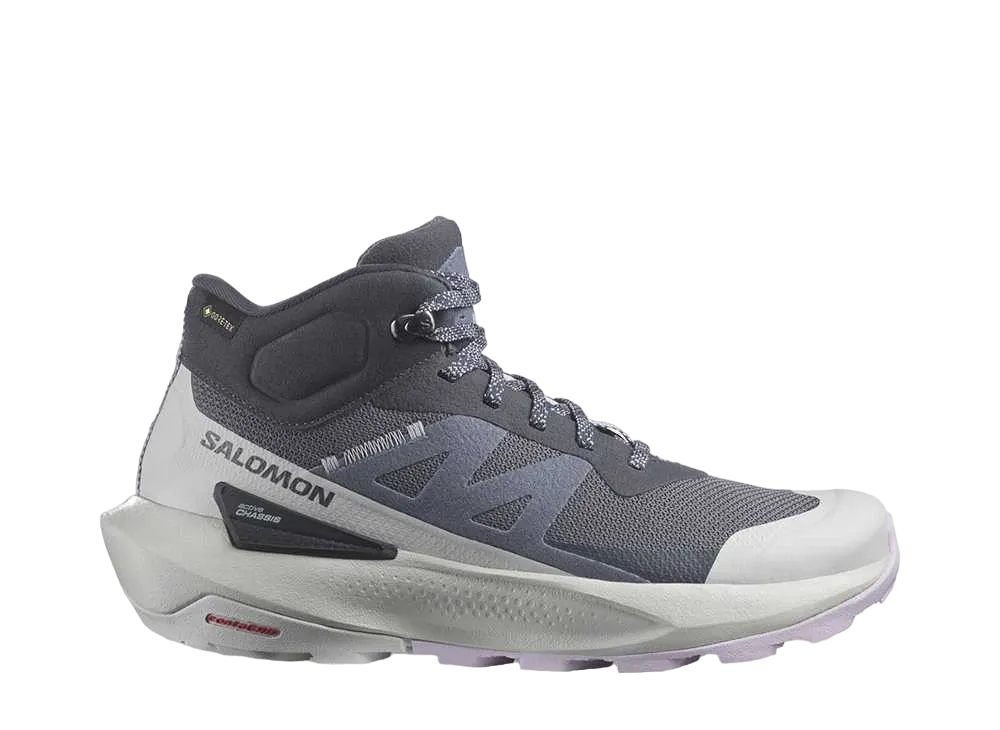 Salomon Women's Elixir Activ Mid GORE-TEX "India Ink/Glacier Gray/Orchid Petal"