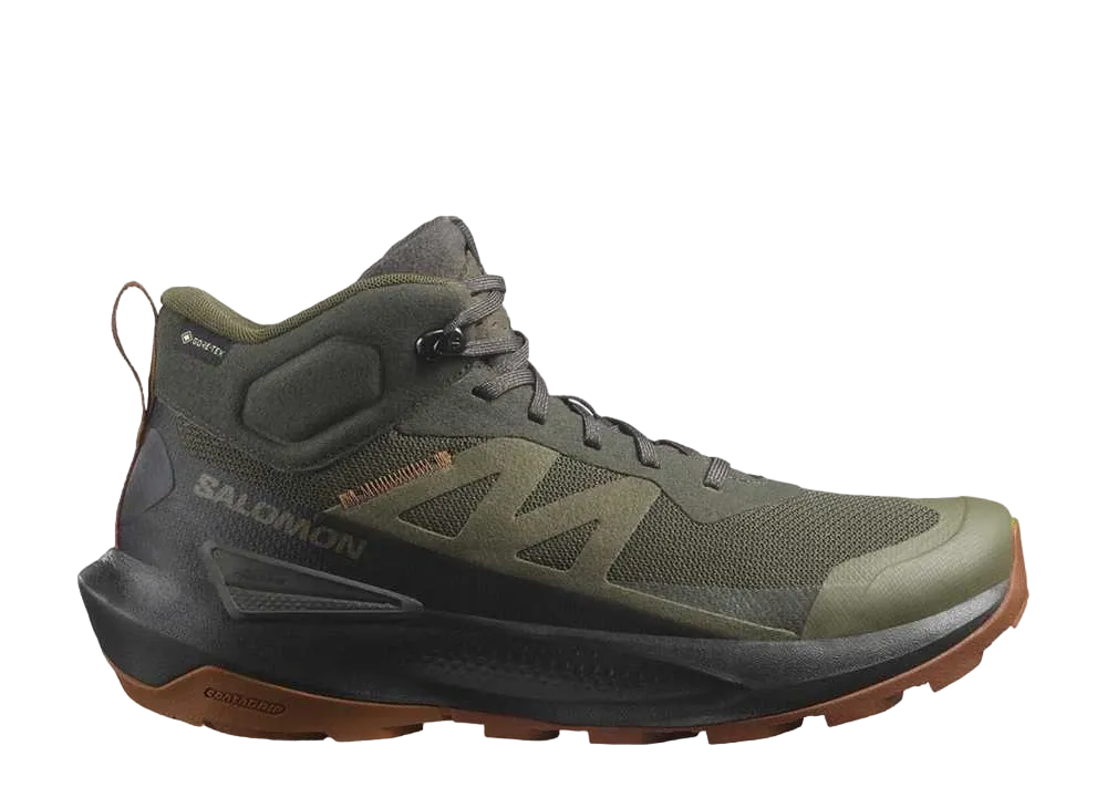 Salomon Elixir Activ Mid GORE-TEX "Peat/Black/Caramel Cafe"