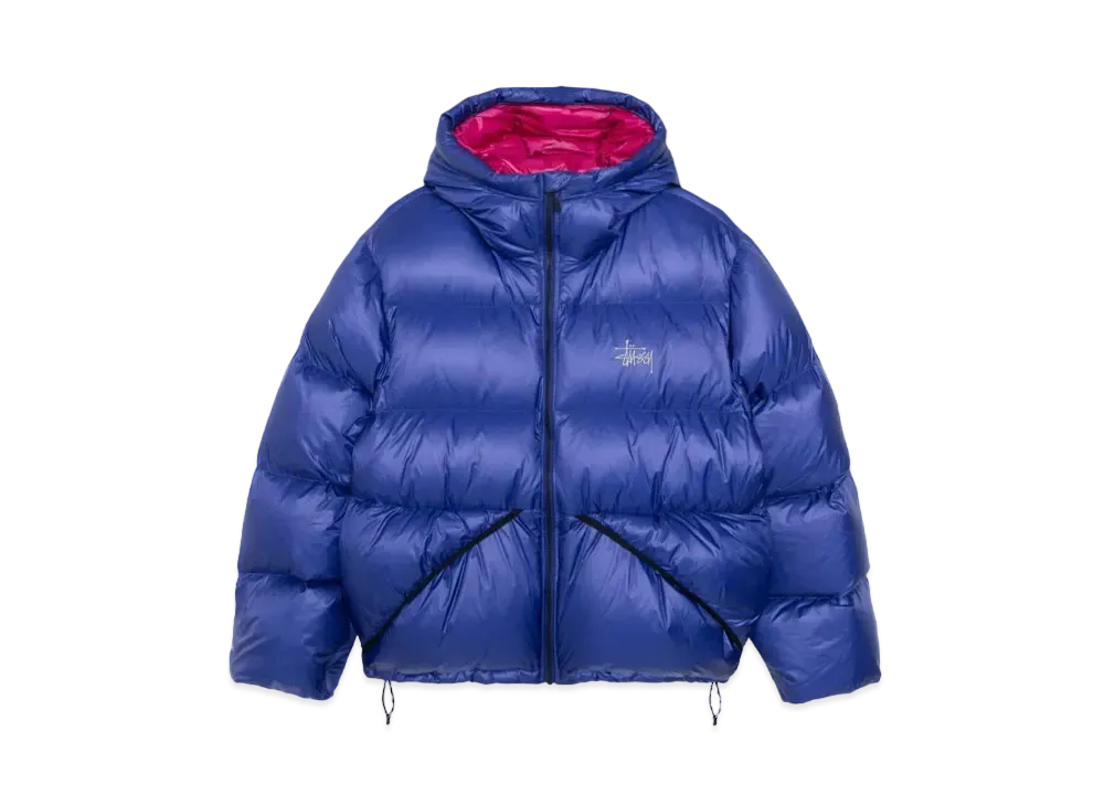 Stussy Down Parka Micro Ripstop "Blue"