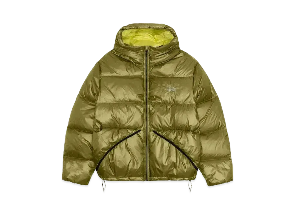 Stussy Down Parka Micro Ripstop "Olive"