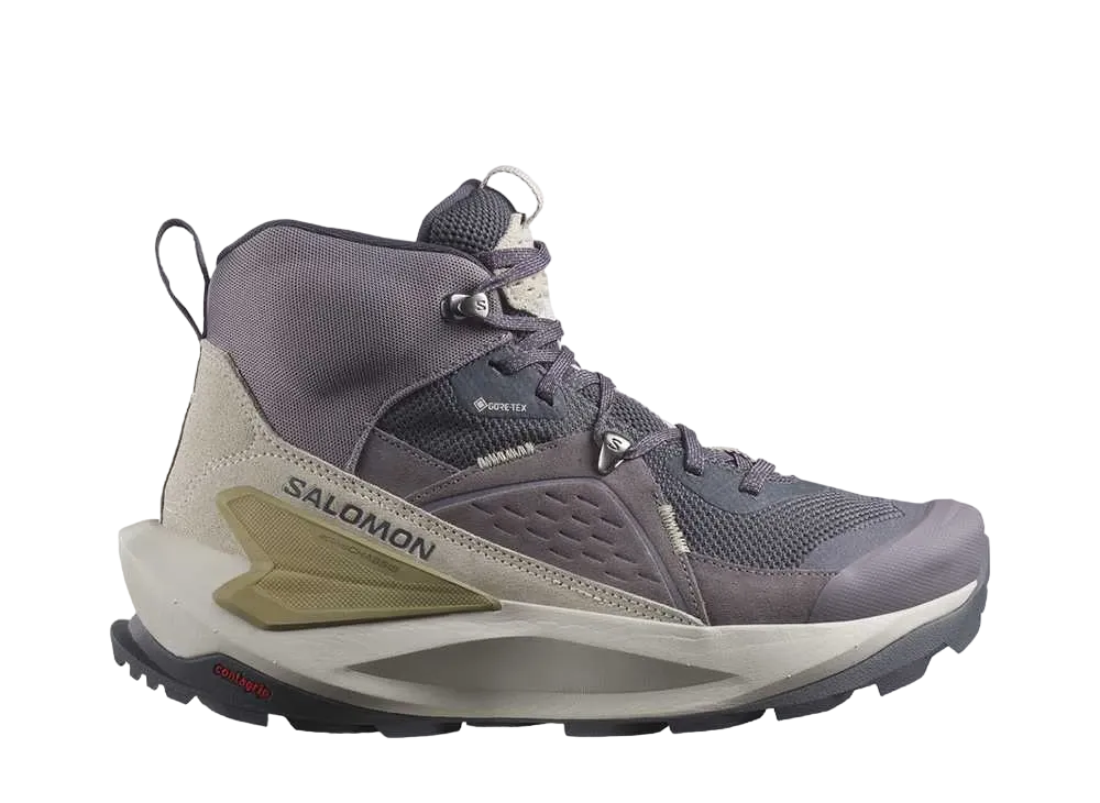 Salomon Women's Elixir Mid GORE-TEX "Nine Iron/Shark/Silver Cloud"