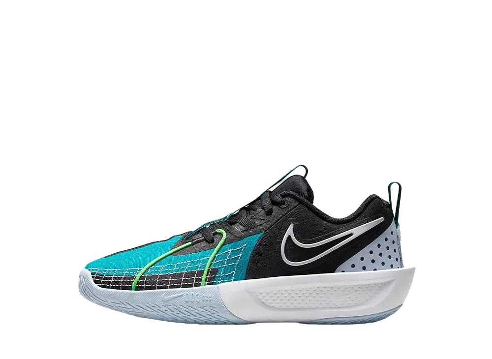 Nike GS GT Cut 3 "Black/Aquamarine/Light Armory Blue/White"