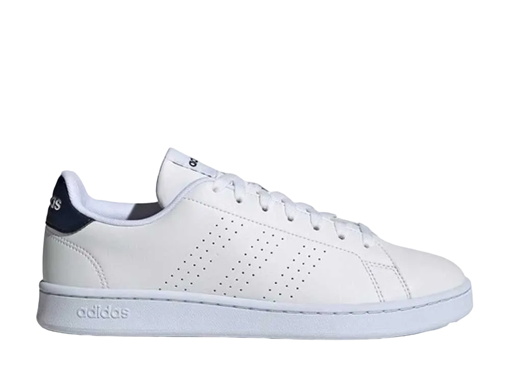 アディダス アドバンコート "フットウェアホワイト/グリーン"