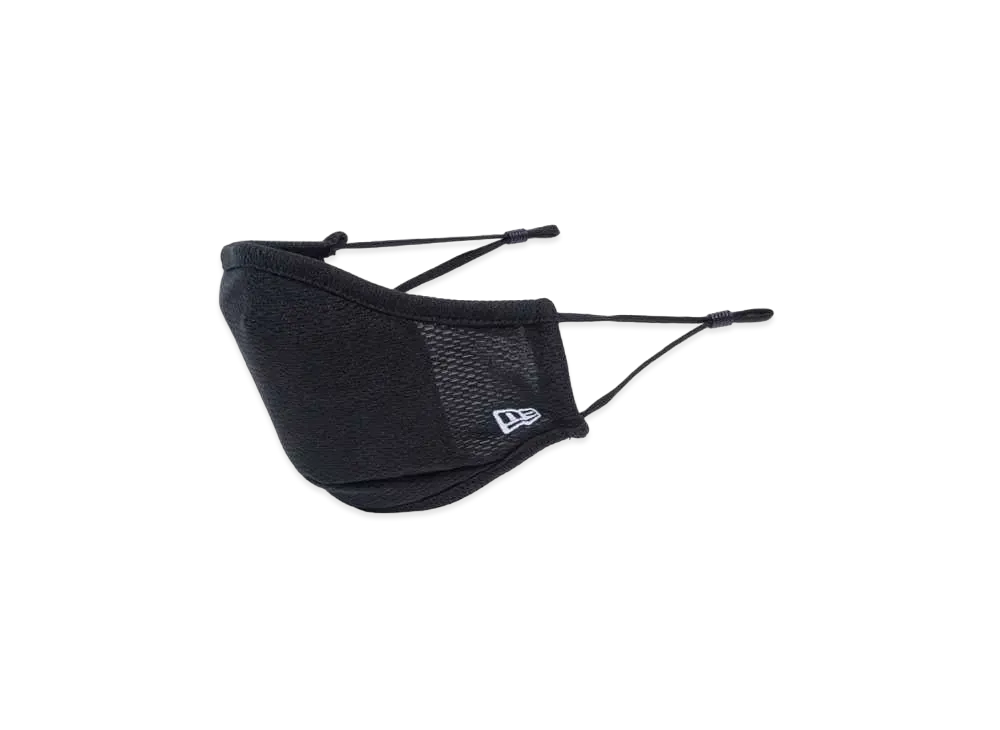 NEW ERA Mask Face Covering Mask Logo Embroidery "Black"