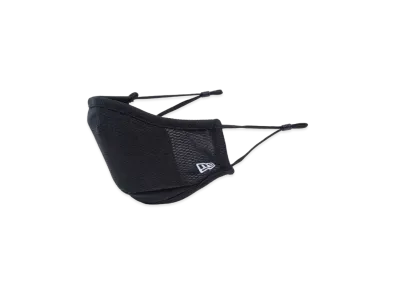 NEW ERA Mask Face Covering Mask Logo Embroidery "Black"