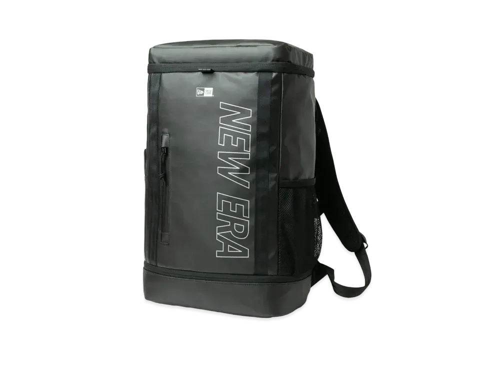 NEW ERA Box Pack 32L TPU Print Logo Outline "Black/Reflective Silver"