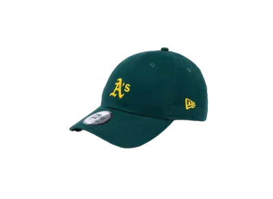 NEW ERA Casual Classic MLB Oakland Athletics Mid Logo "Dark Green"