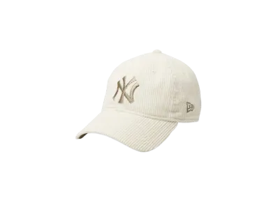 NEW ERA 9Twenty MLB Corduroy New York Yankees "Ivory"