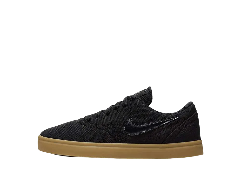 Nike GS SB Check Canvas "Black/Gum Light Brown"