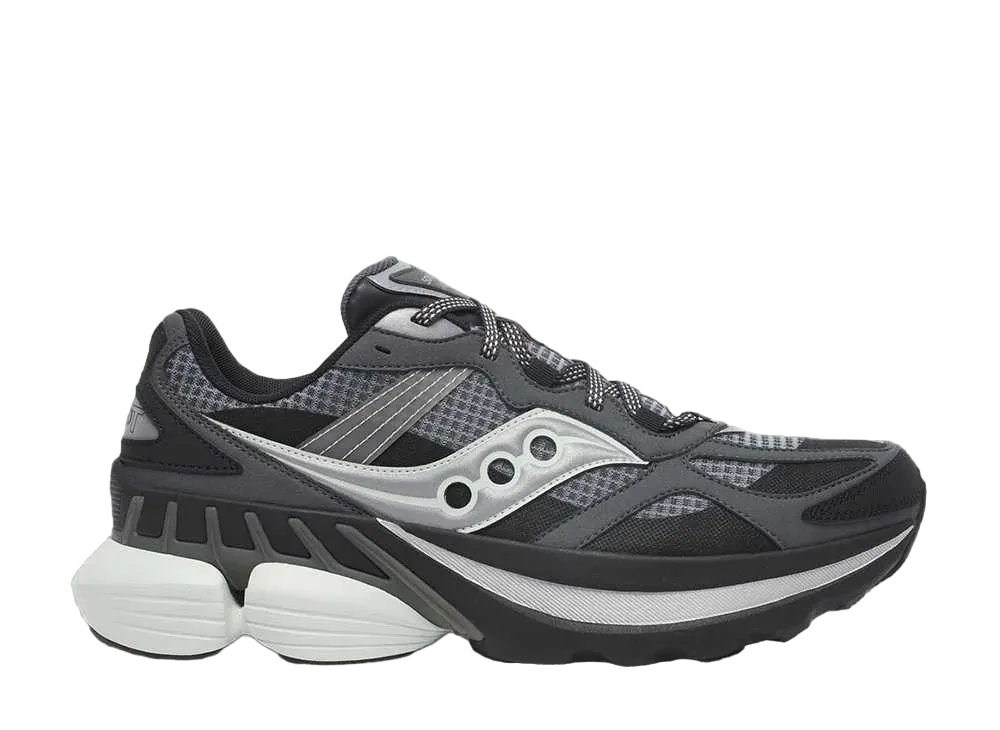 サッカニー グリッド ネクスト "ダークグレー/シルバー"