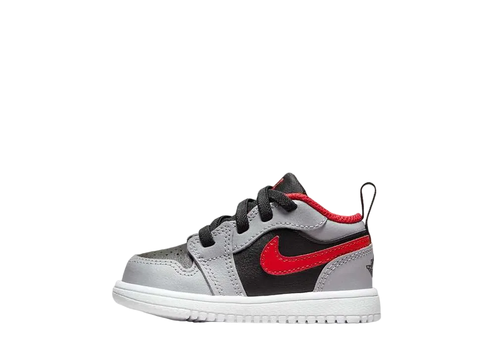 ナイキ TD ジョーダン1 ロー Alt "ブラック/セメントグレー/ホワイト/ファイヤーレッド" (キッズ)