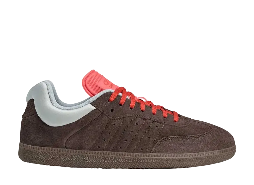 Dingyun Zhang × adidas Samba "Brown Oxide/Brown Oxide/Surf Red"