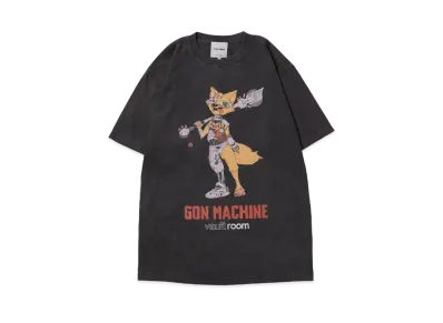 VAULTROOM x GON MACHINE Tee "Charcoal"