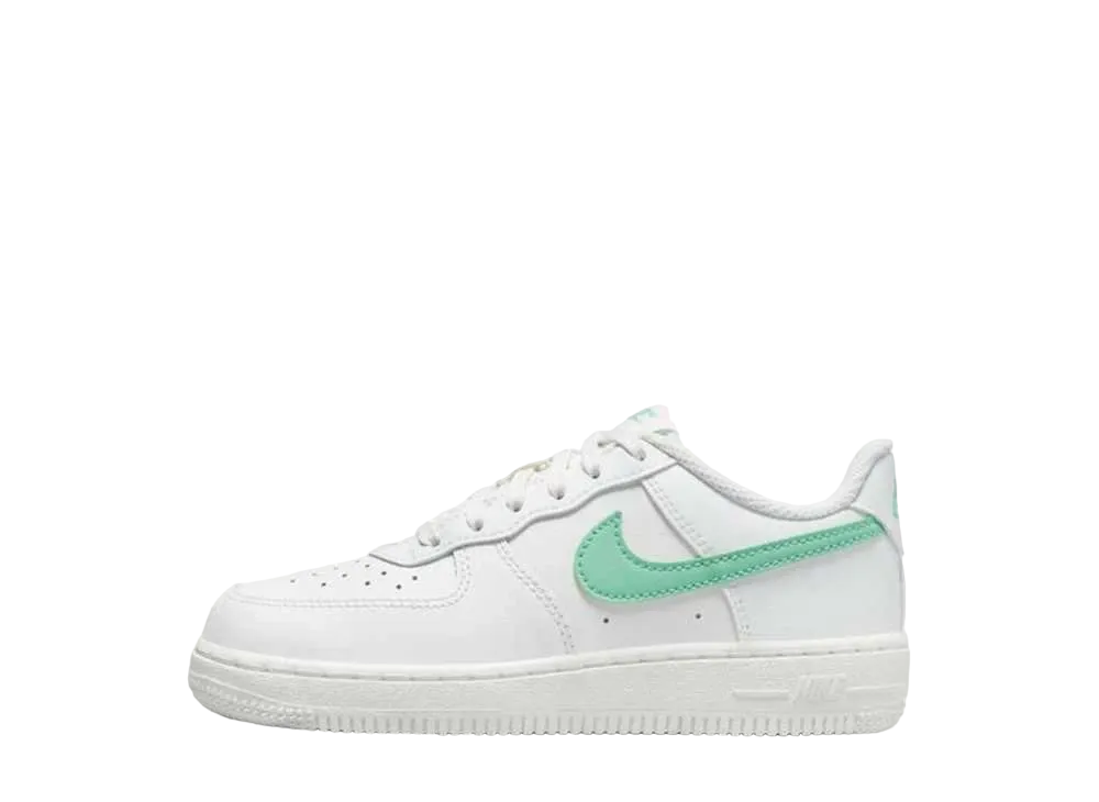 ナイキ PS エアフォース1 ロー "サミットホワイト/エメラルドライズ" (キッズ)