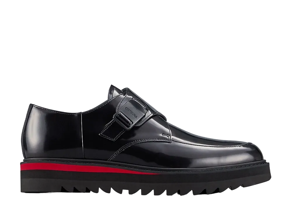 オニツカタイガー ジ オニツカ ブローグ "ブラック/クラシックレッド"