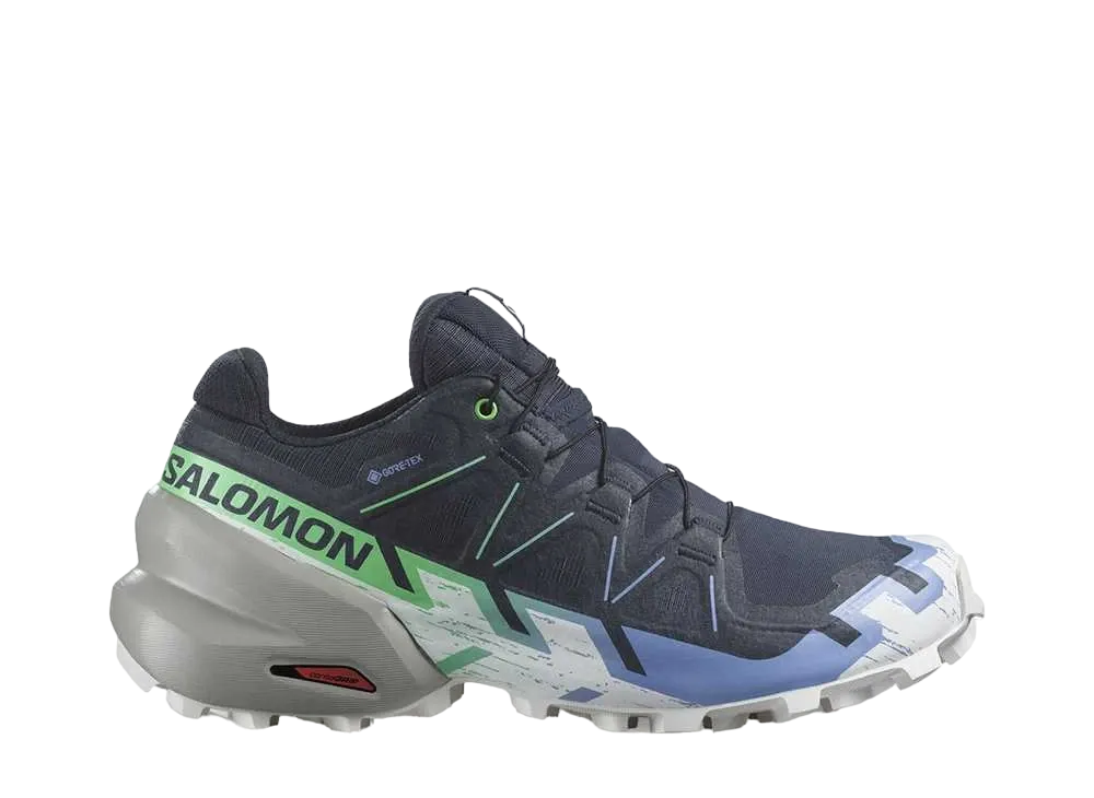 サロモン ウィメンズ スピードクロス6 ゴアテックス "カーボン/プロヴァンス/ホワイト"