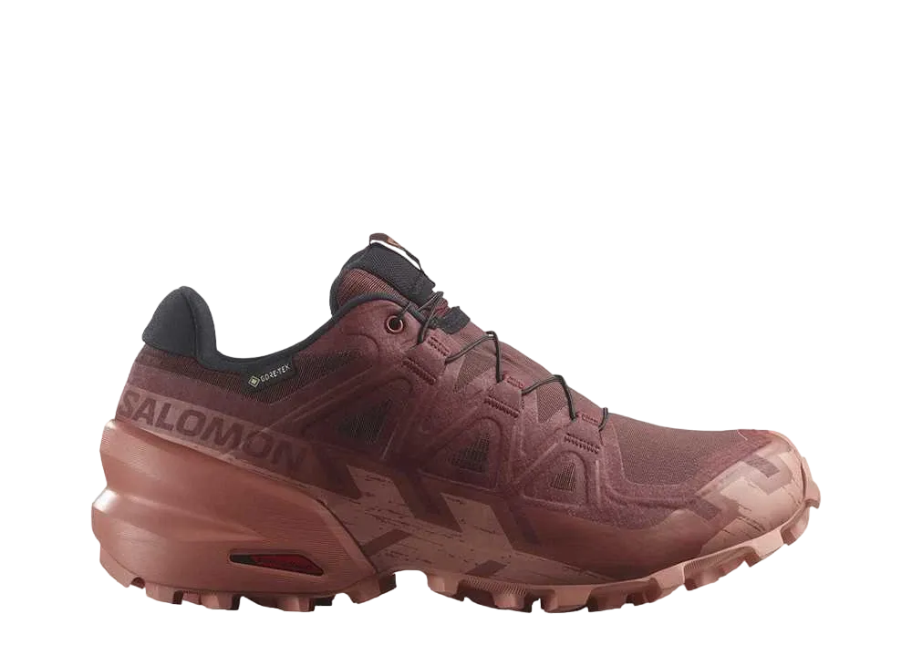 Salomon Women's Speedcross 6 GORE-TEX "Rum Raisin/Barn Red/Canyon Clay"