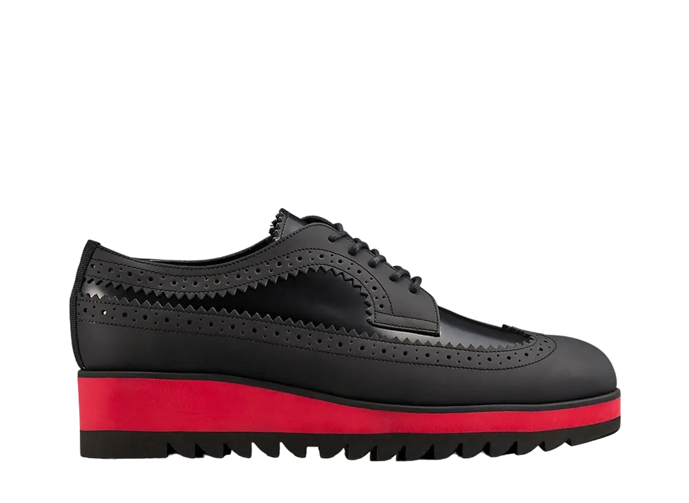 Onitsuka Tiger THE ONITSUKA Women's Brogue "Black/Classic Red"