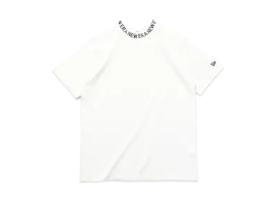 NEW ERA Golf Short Sleeve Kanoko Mid Neck T-Shirt "White"