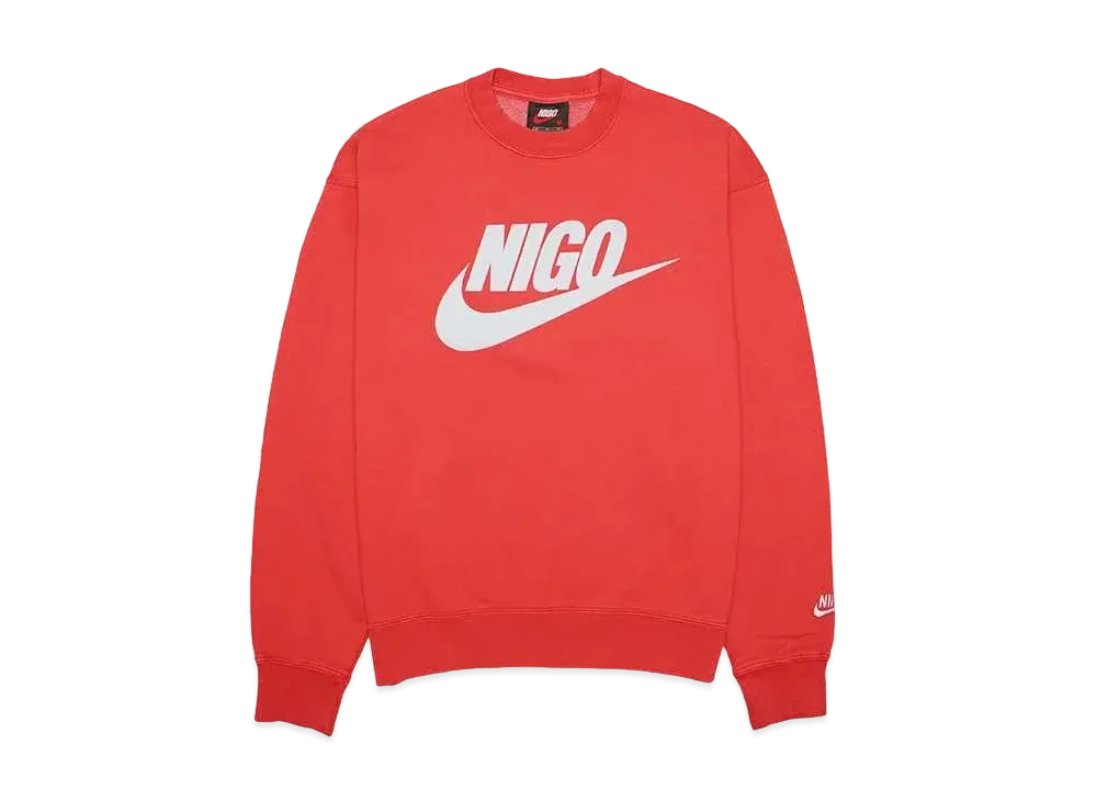 NIGO x Nike NRG Crew Fleece "Red"(NIGO)