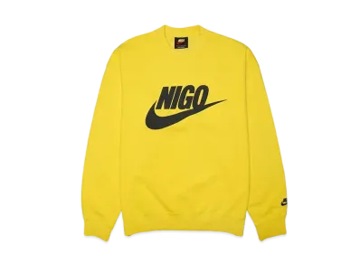 NIGO x Nike NRG Crew Fleece "Yellow"(NIGO)