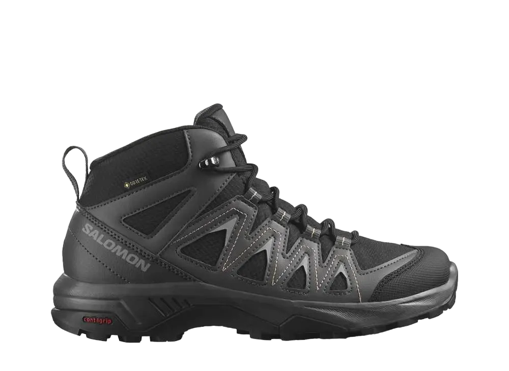 salomon Women's X Braze Mid GORE-TEX "Black/Magnet/Hazelnut"