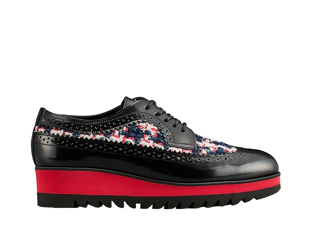 Onitsuka Tiger THE ONITSUKA Women's Brogue "Black/Classic Red"