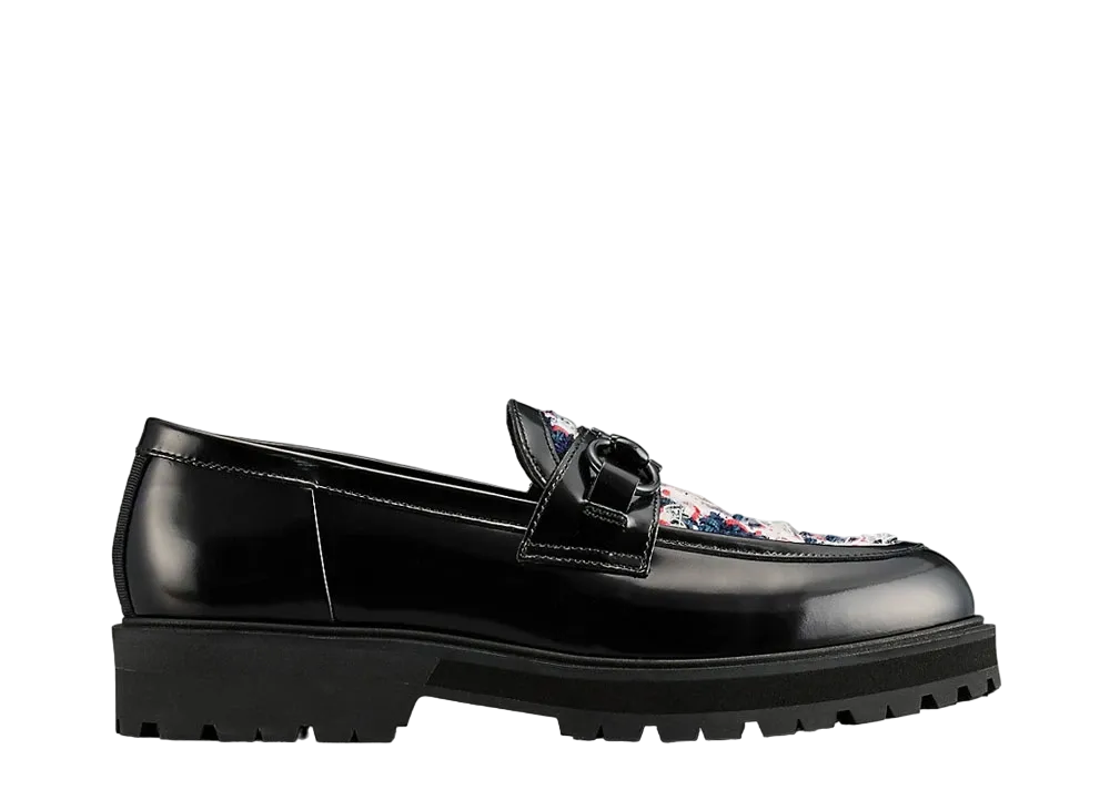 オニツカタイガー ジ オニツカ ウィメンズ ビットローファー "ブラック/クラシックレッド"