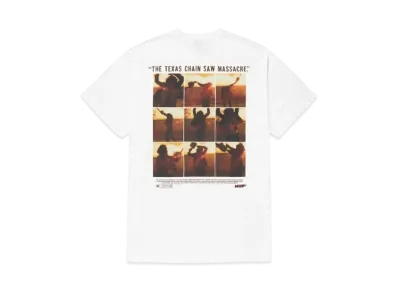 HUF x Texas Chainsaw Massacre Unparalleled Terror Tee "White"