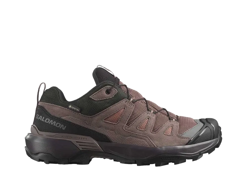 Salomon Women's X Ultra 360 Leather GORE-TEX "Cognac/Peppercorn/Black"